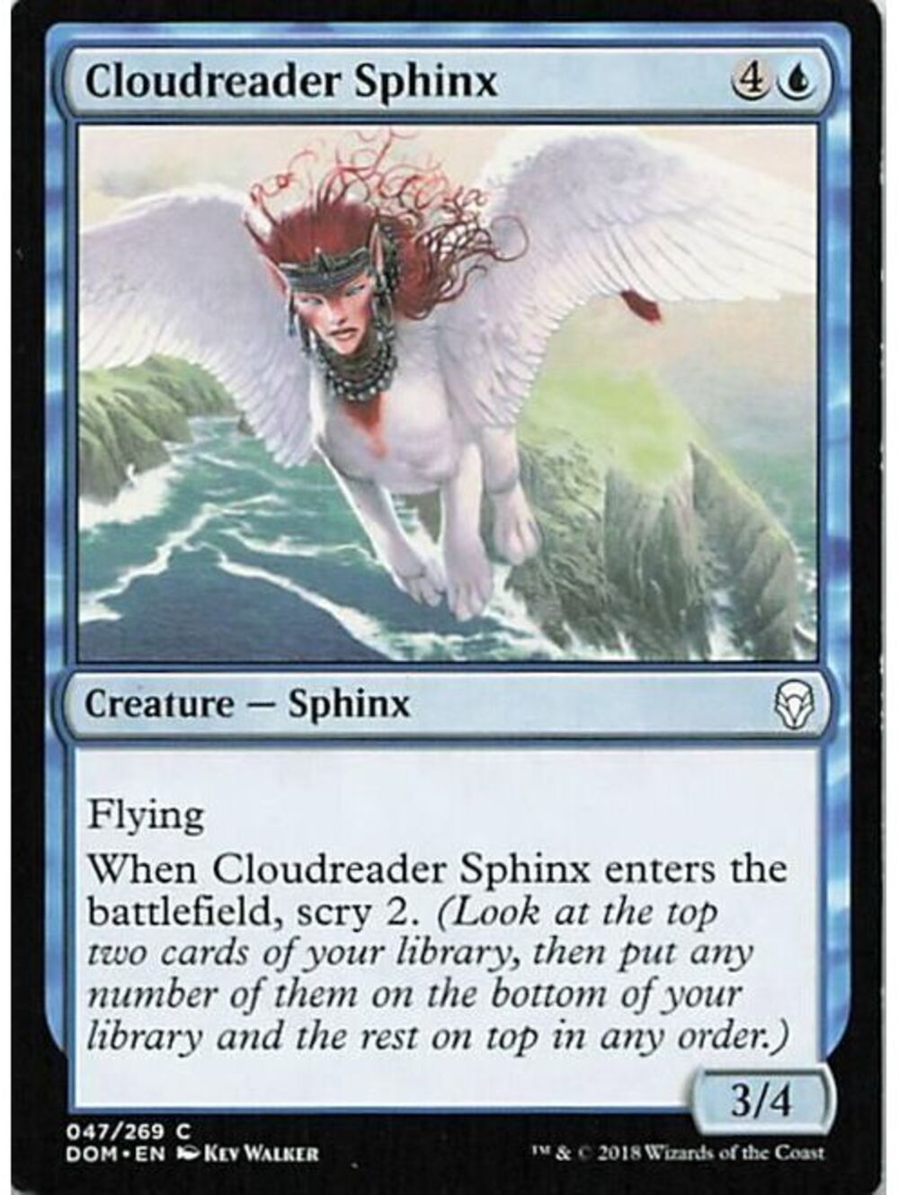 Magic: The Gathering 2018 Cloudreader Sphinx LP DOM